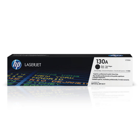 HP 130A Black Toner Cartridge CF350A