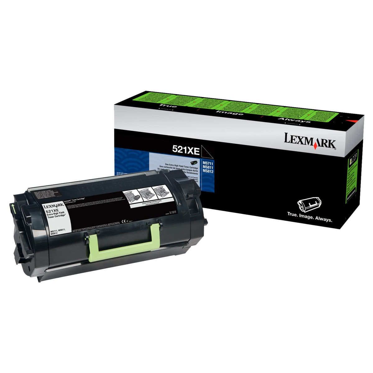 Lexmark Remanufactured Black Toner Cartridge