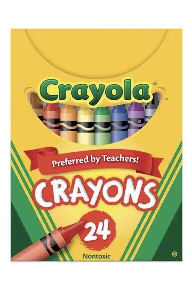 Crayola Regular Size Crayon 24 Pack, 20 Count