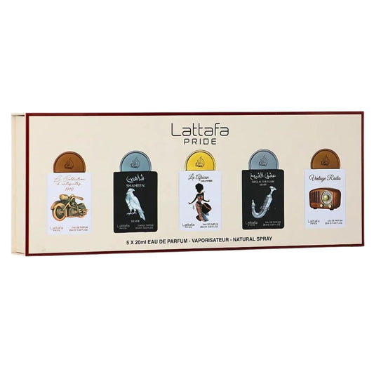 Lattafa Pride Mini Set Gift Box 5 x 20ml
