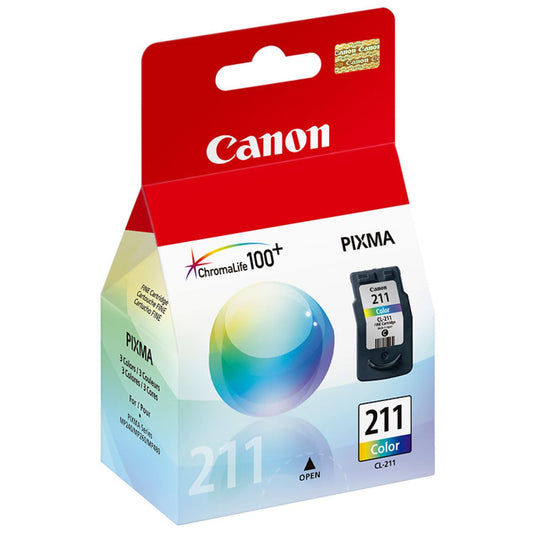 Canon CL-211 Tri-Color Ink Cartridge 2976B001
