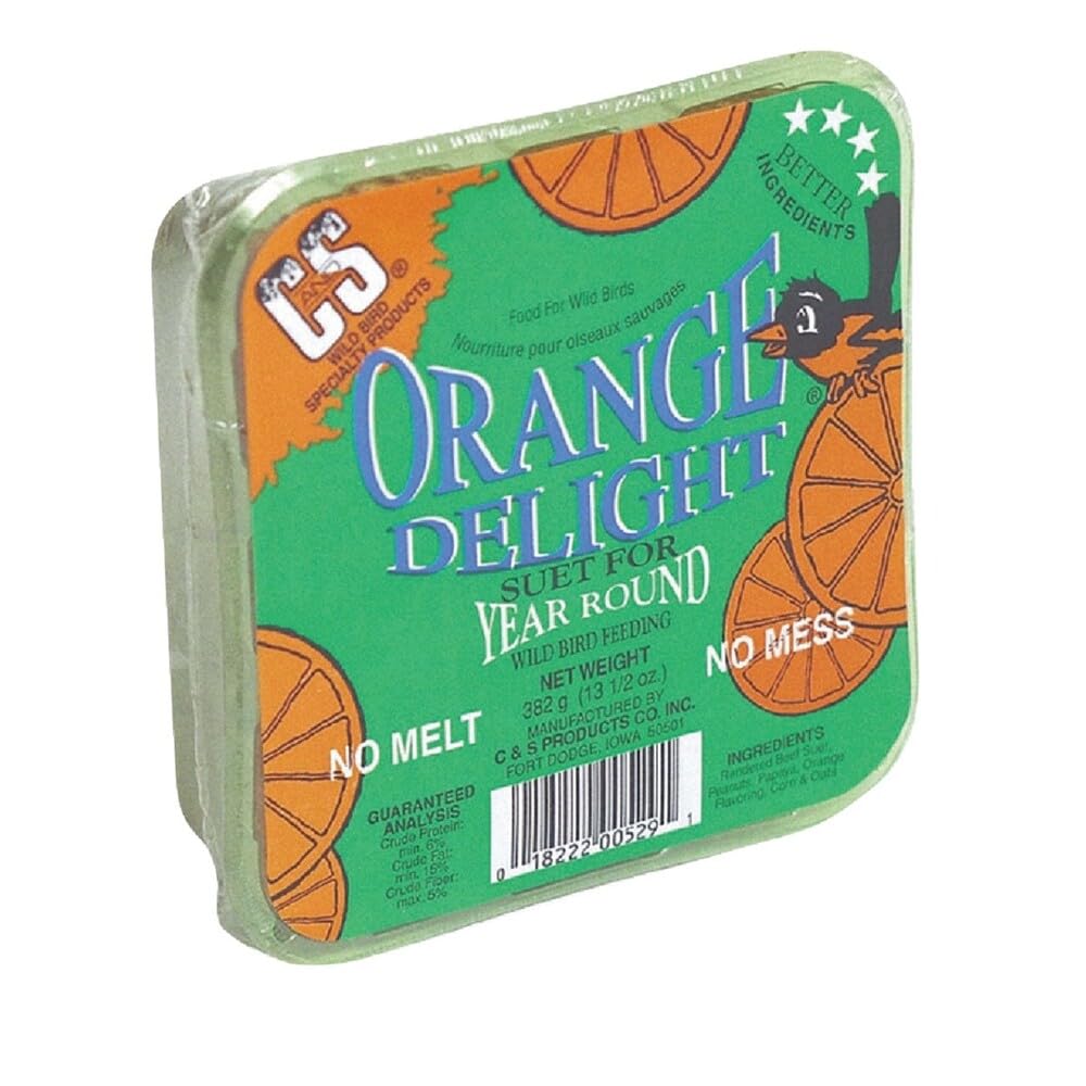 C&S Orange Delight Suet 11.75 oz