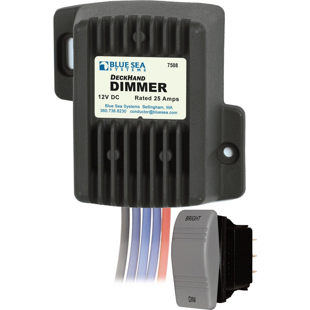 Blue Sea Systems 7508 Deckhand Dimmer 12V 25A
