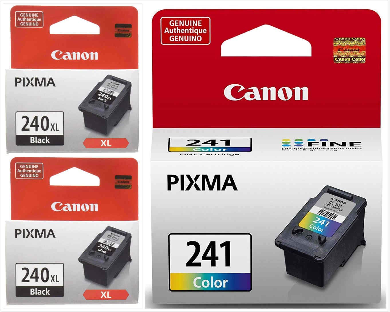 Canon PG-240XL/CL-241 Ink Cartridge Combo Pack, Black
