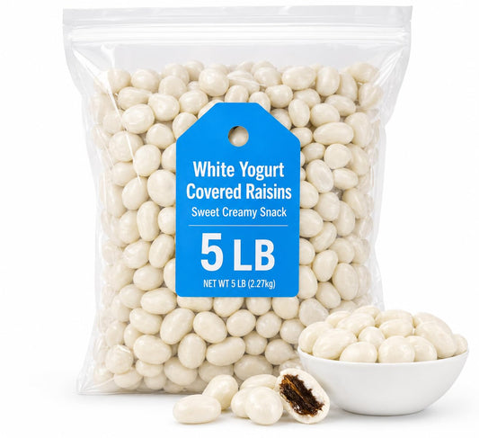 Bulk Yogurt Covered Raisins 5 lb
