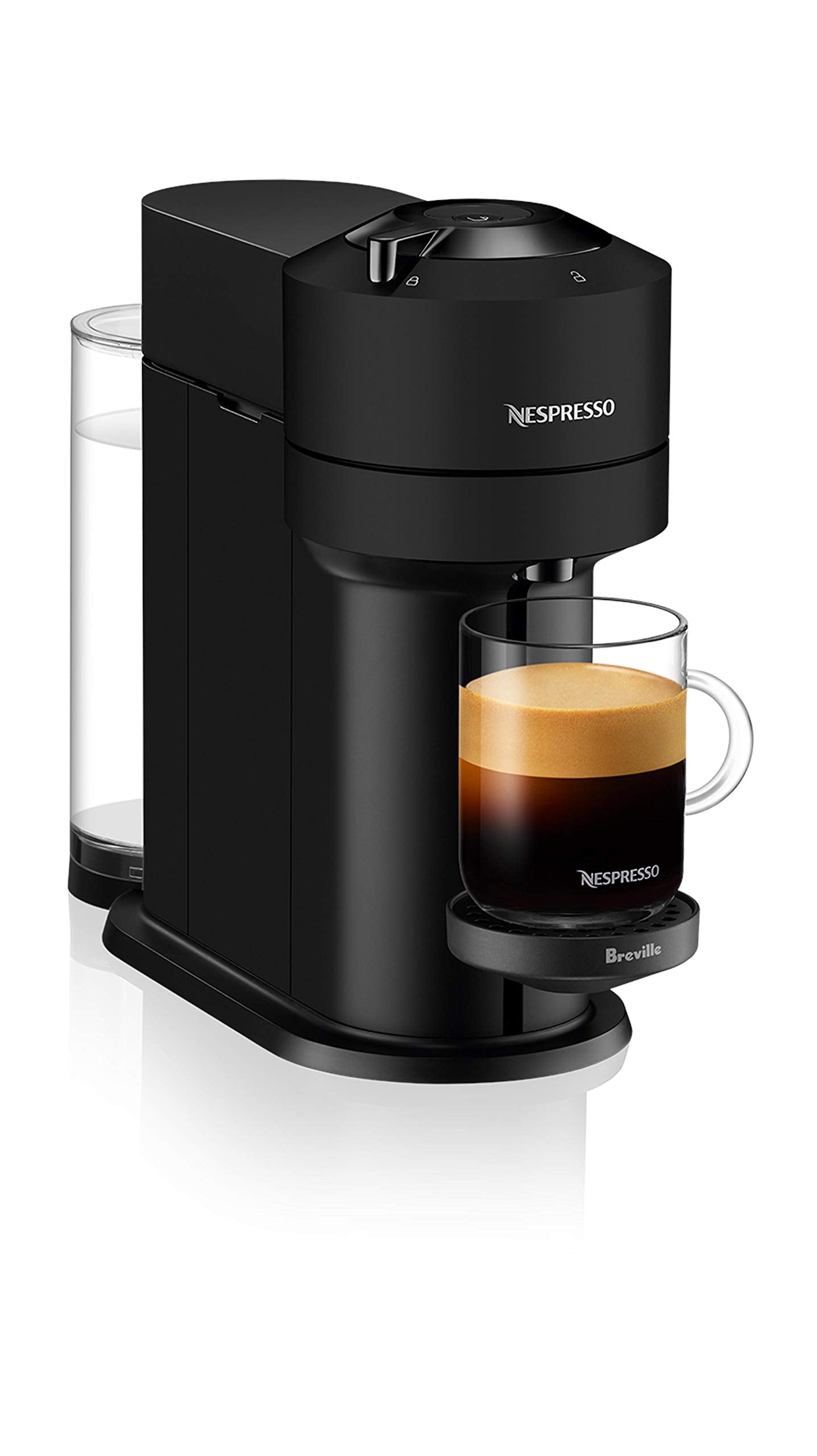 Nespresso VertuoPlus Coffee and Espresso Machine by Breville, Ink Black