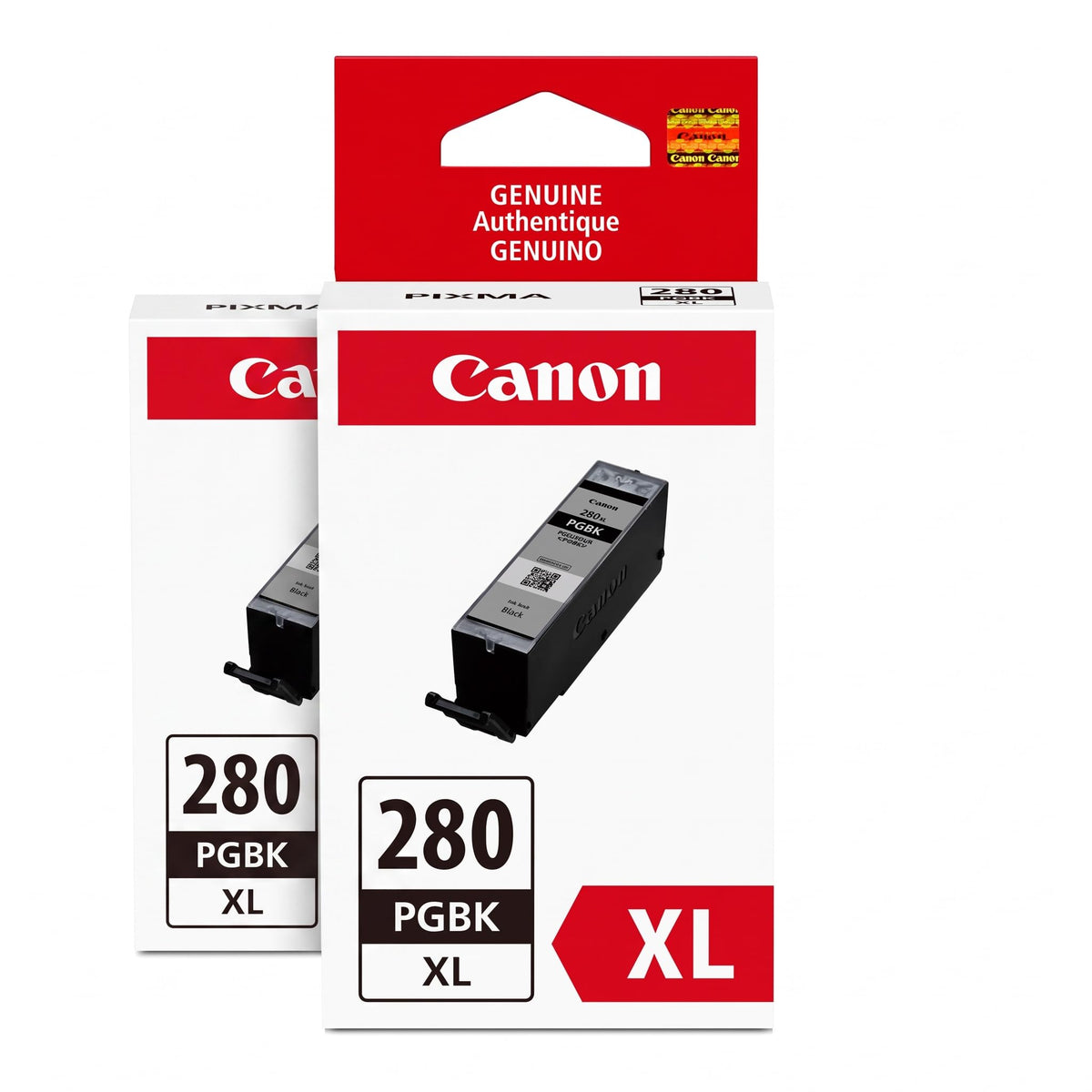 Canon PGI-280XL PGBK Compatible to TR7520,TR8520,TR8620,TS6120,TS6220,TS6320,TS702,TS8120,TS8220,TS8320,TS9120,TS9520 Printers (Pack of 2)