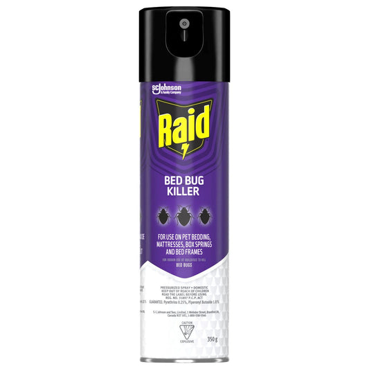 Raid Bed Bug Killer Spray 350g