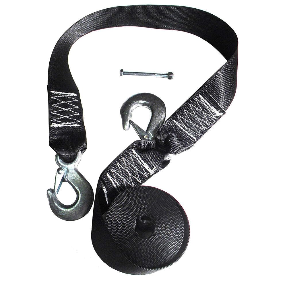 Rod Saver Winch Strap Replacement w/ Safety Strap 16ft