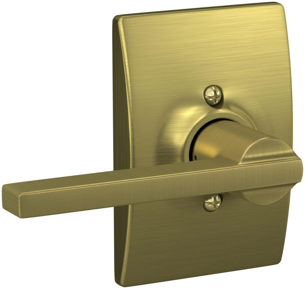 Schlage Latitude F170-LAT-CEN Dummy Door Lever