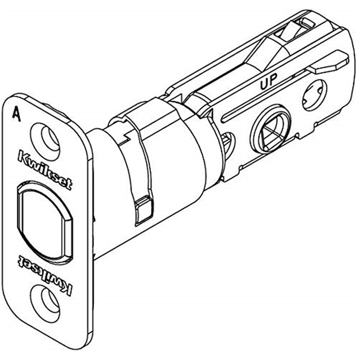 Kwikset 81305-15 RCAL Adjustable Deadbolt Latch