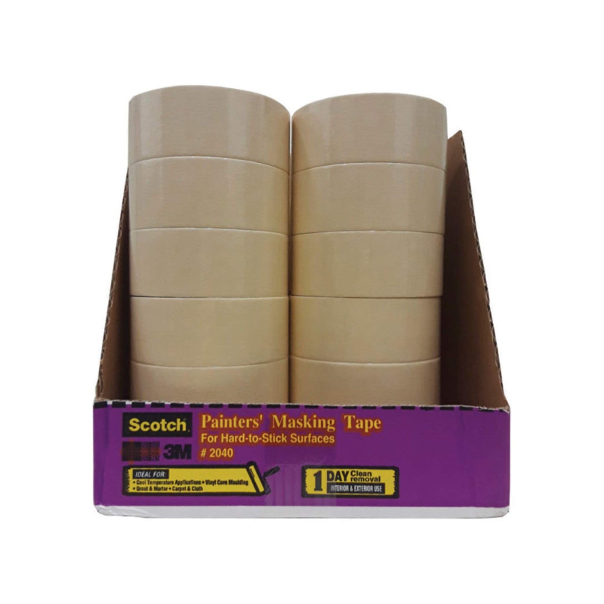 Scotch 2040 Tan Masking Tape 48mm