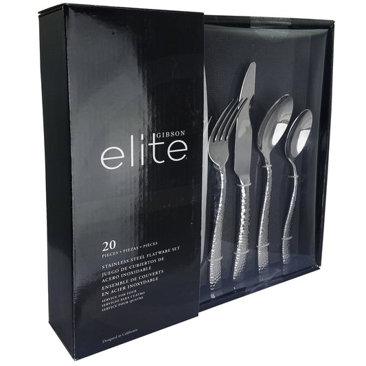 Gibson Elite Ambassador Flatware Set, 20pcs