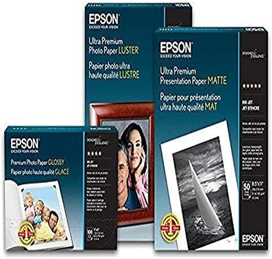 Ultra Premium Photo Paper, Luster, 8-1/2 x 11, 250 Sheets/Pack