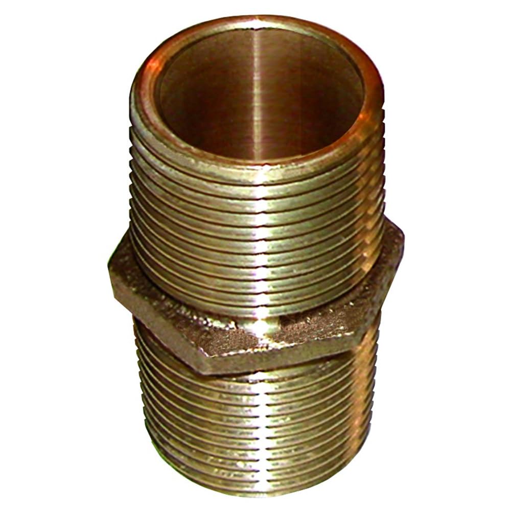 GROCO Bronze Pipe Nipple 1-1/4" NPT