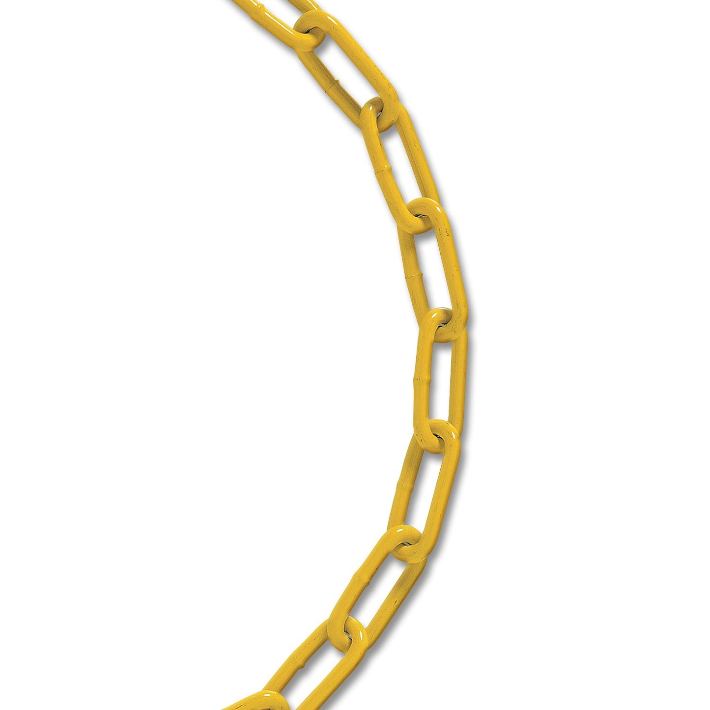 Koch A10822 2/0 Diameter 20-Feet, Coil Straight Chain, Yellow Powder Coat, up to 520 lbs.