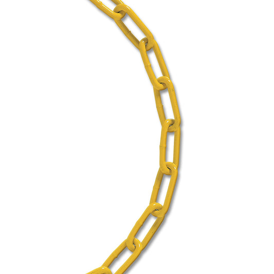 Koch A10822 2/0 Diameter 20-Feet, Coil Straight Chain, Yellow Powder Coat, up to 520 lbs.