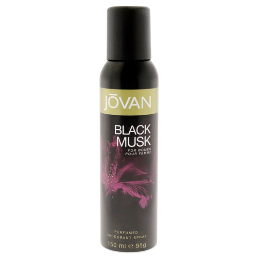 Jovan Black Musk Deodorant Spray 5oz