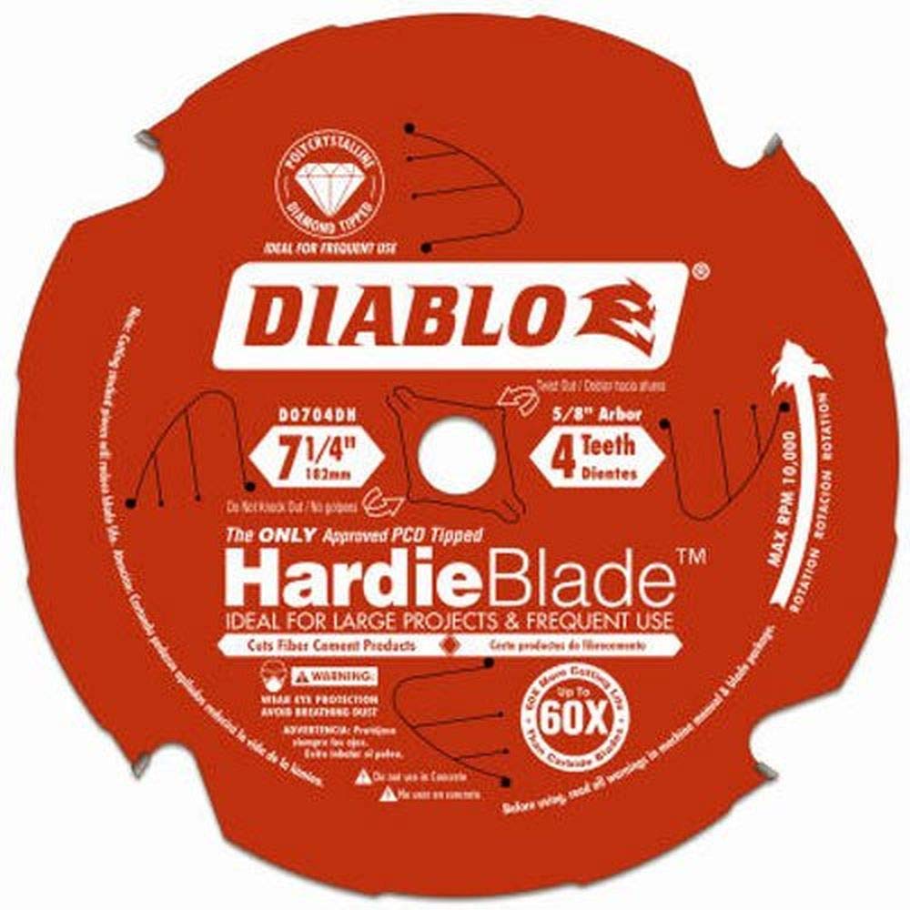 Diablo HardieBlade Saw Blade 7-1/4" 2-Pack D0704DH
