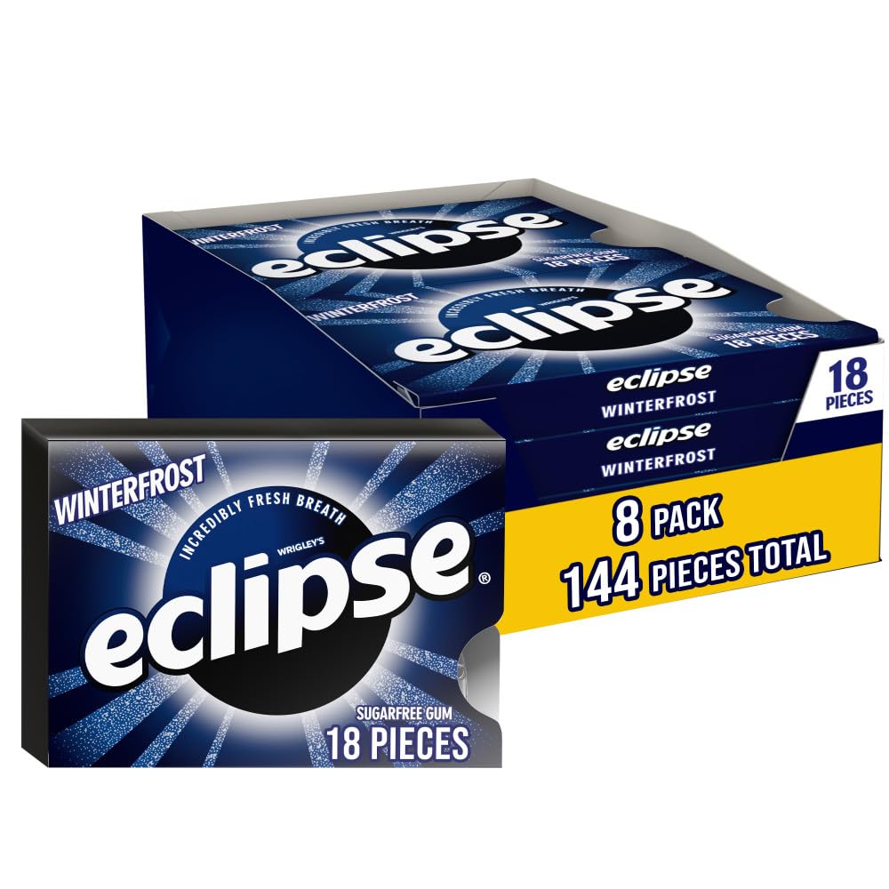 ECLIPSE Winterfrost Sugar Free Gum 18ct 8pk