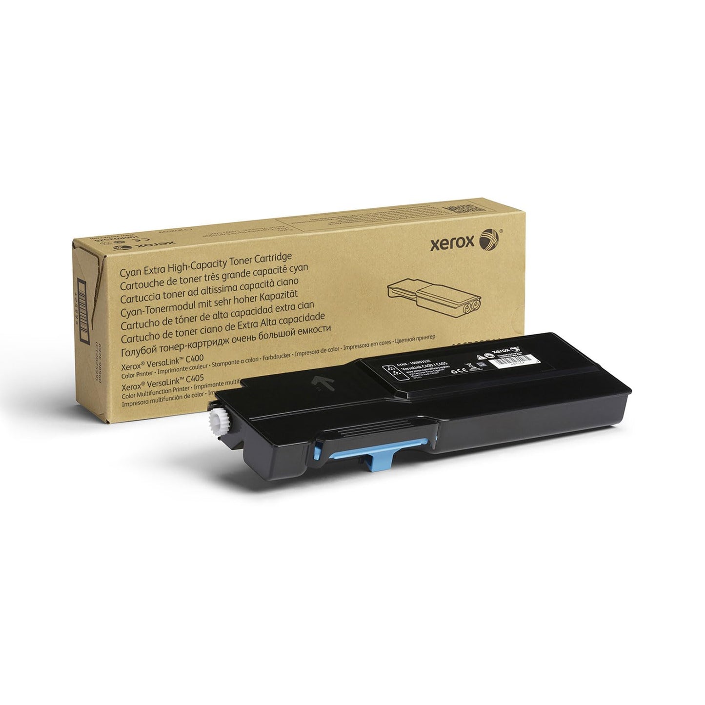 Xerox Genuine VersaLink C400/C405 Cyan Extra High Capacity Toner Cartridge (8,000 Pages) - 106R03526