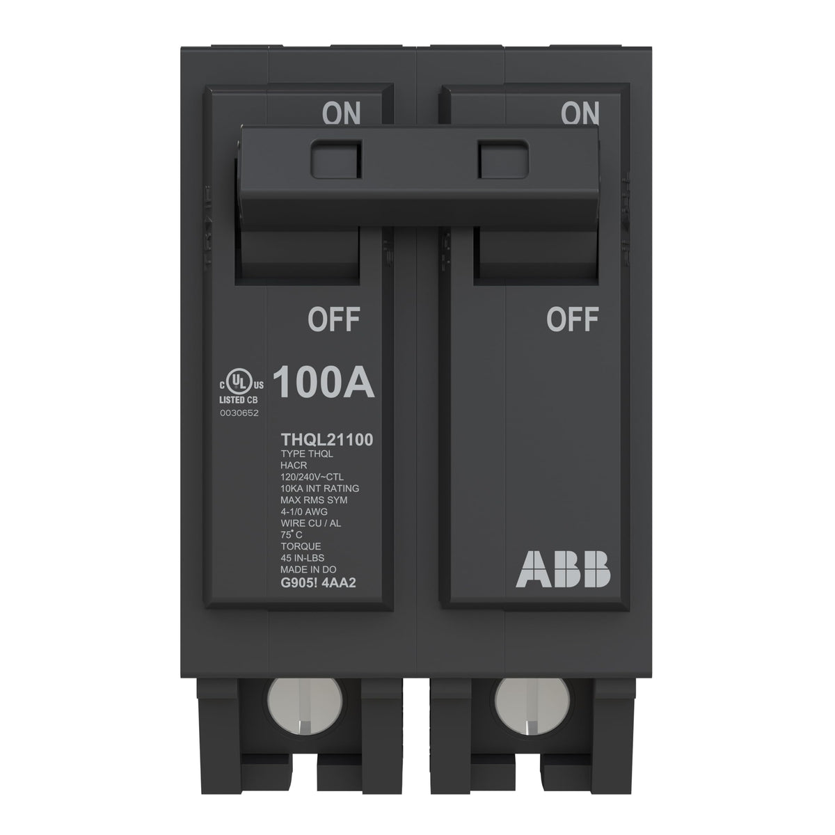 ABB Q-Line THQL21100 Circuit Breaker 100A