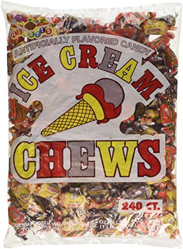 Alberts Bag Fruit Chews Ice Cream 240ct