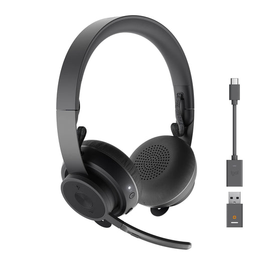 Logitech 981-000913 Zone Wireless Plus Headset (Renewed)