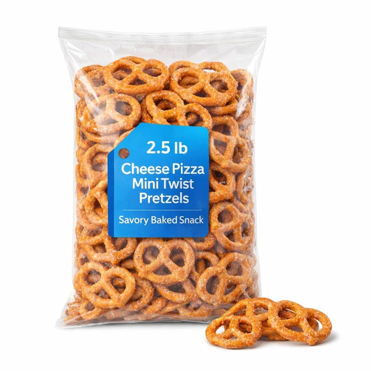 Pretzel Cheese Pizza Mini Twis