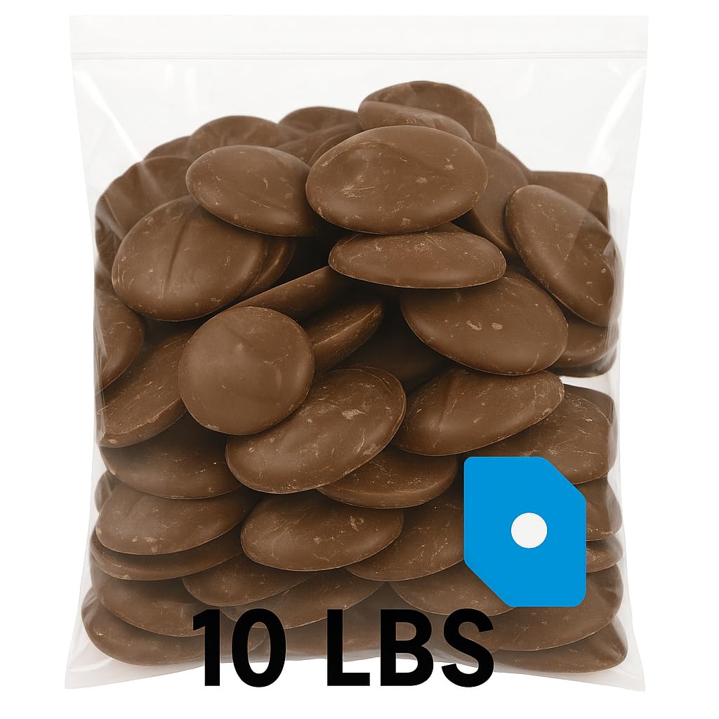 Coating Wafers Melting Wafers Cocoa Lite Milk 10 pounds 224045