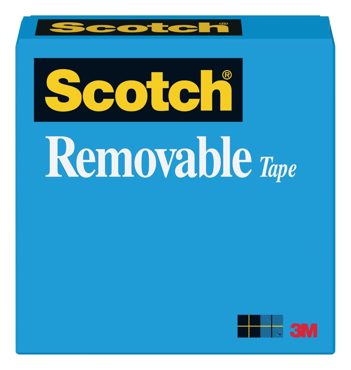 3M Scotch Removable Magic Tape 811, 1in x 72yd