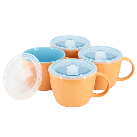 Gibson Home On The Go 4pc 25oz Soup Cup Set