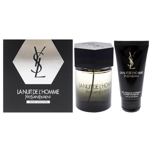 Yves Saint Laurent La Nuit De L'Homme Gift Set 3.3oz/1.6oz