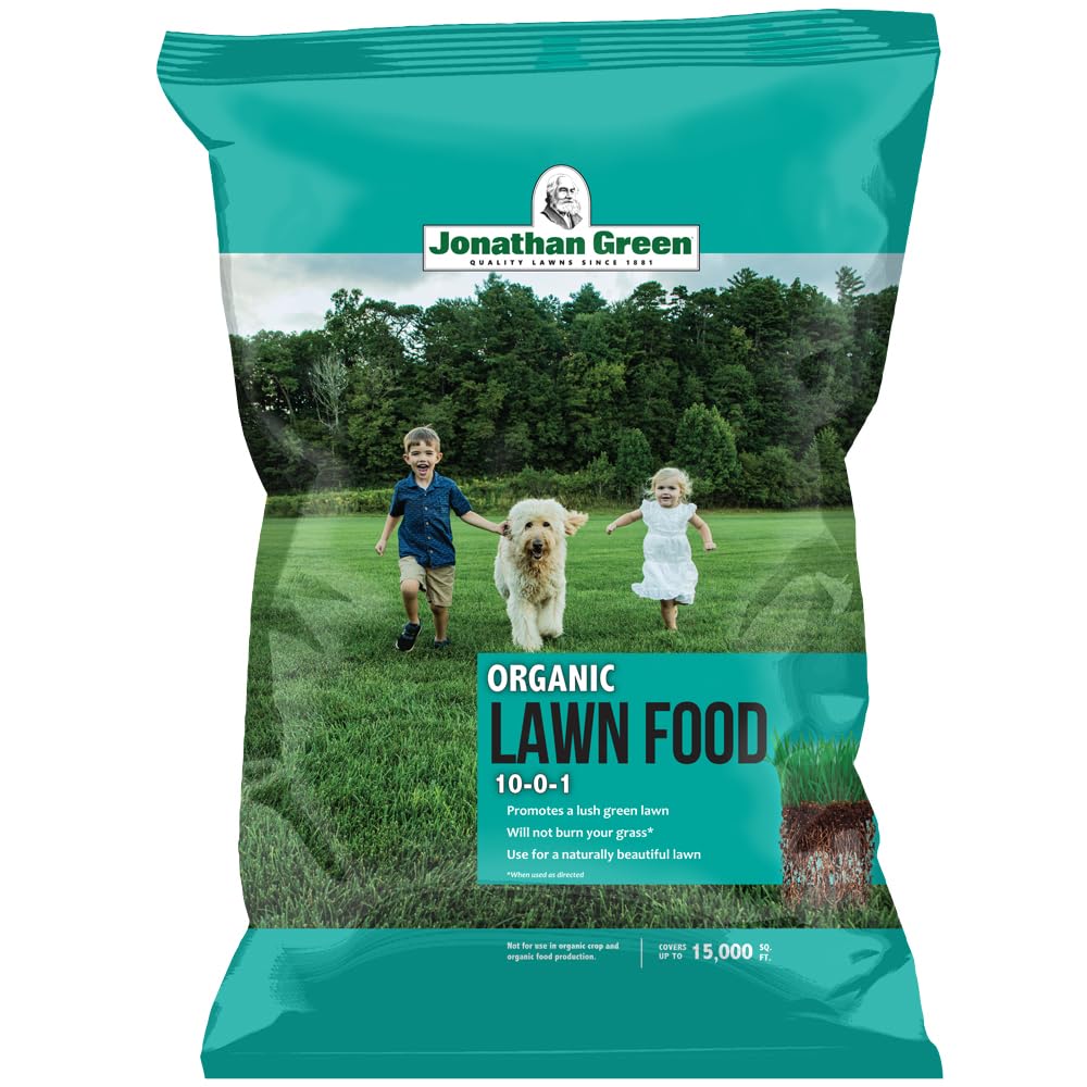 Jonathan Green Organic Lawn Food 10-0-1 (15,000 Sq. Ft.)