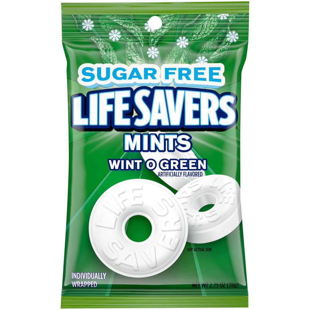 LIFE Savers Wint-O-Green Sugar Free Mints 2.75oz