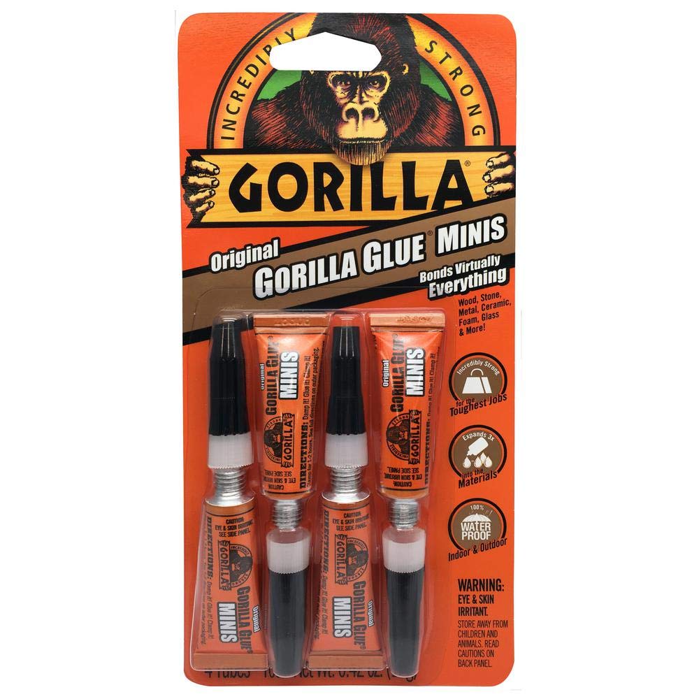 Gorilla Original Glue Mini Tubes 3g 6-Pack 5000503
