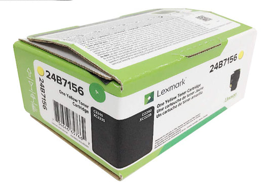 Lexmark 24B7156 C2240 XC2235 Yellow Toner Cartridge