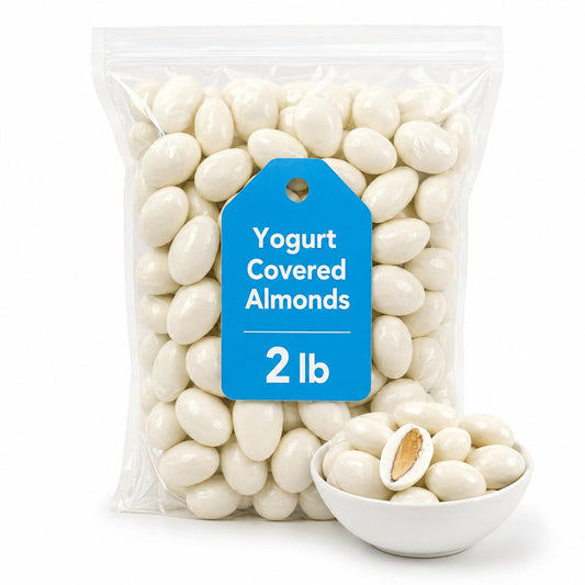 Bulk Yogurt Covered Almonds 2 lb