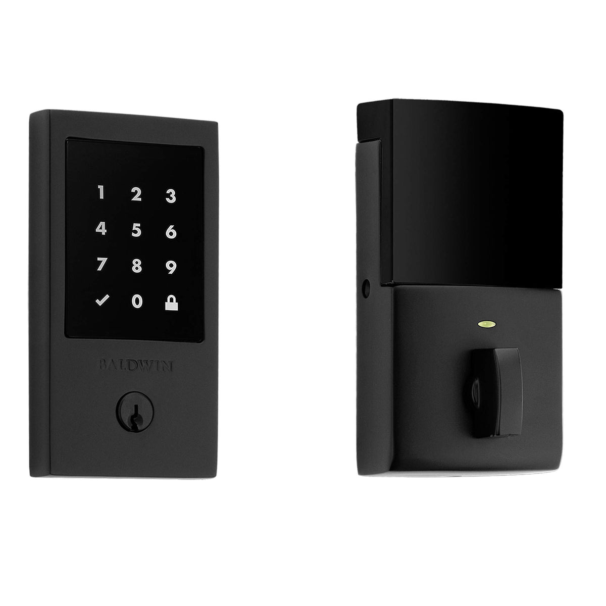Baldwin 8225.190 Touchscreen Minneapolis Deadbolt Satin Black