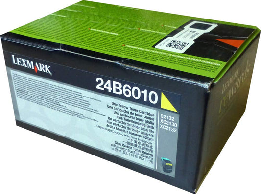 Lexmark Yellow High-Yield Toner XC2132 24B6010 3000 Pages