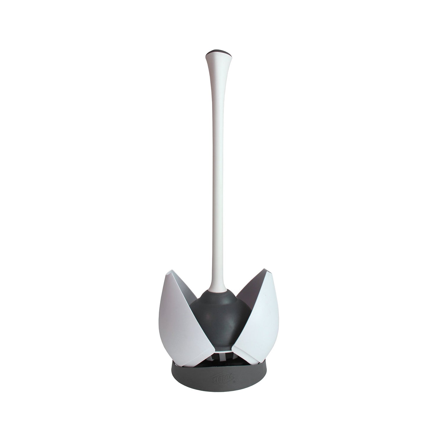 Clorox Toilet Plunger with Hideaway Holder 6.5x19.5-Inch