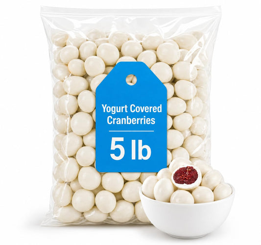 Bulk Yogurt Covered Cranberries 5 lb