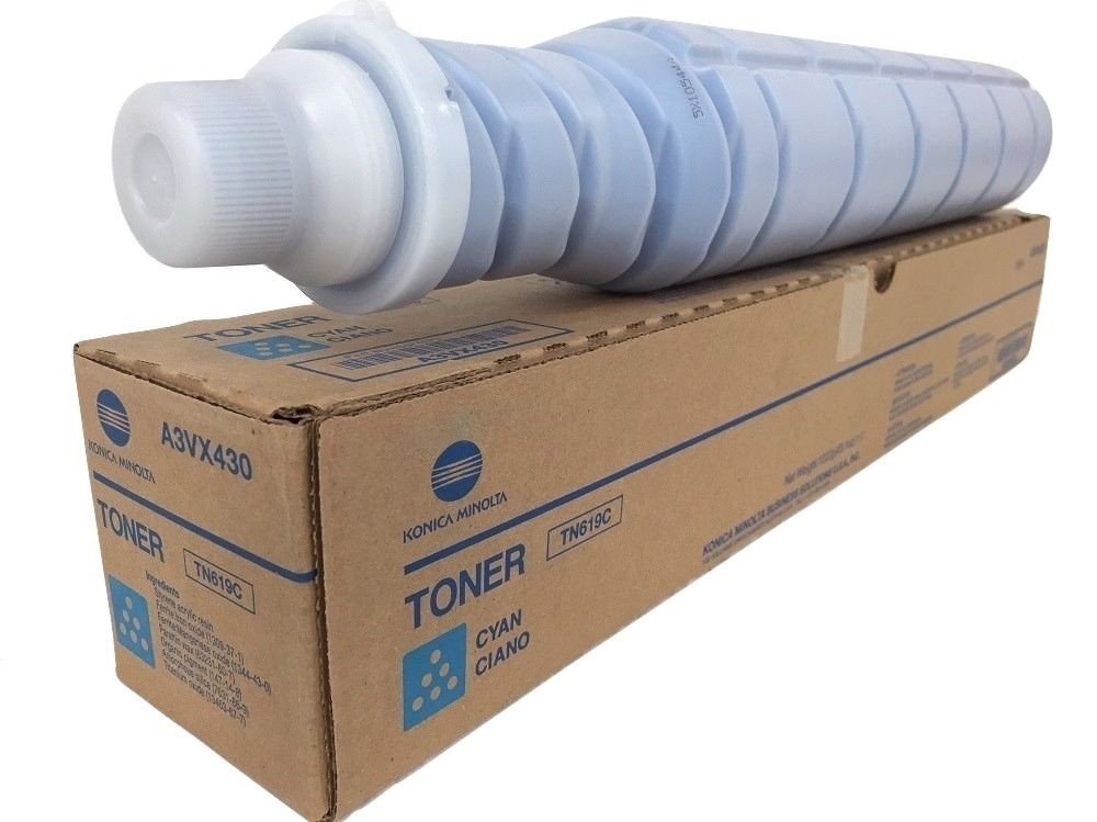 Konica Minolta TN619C Cyan Toner Kit