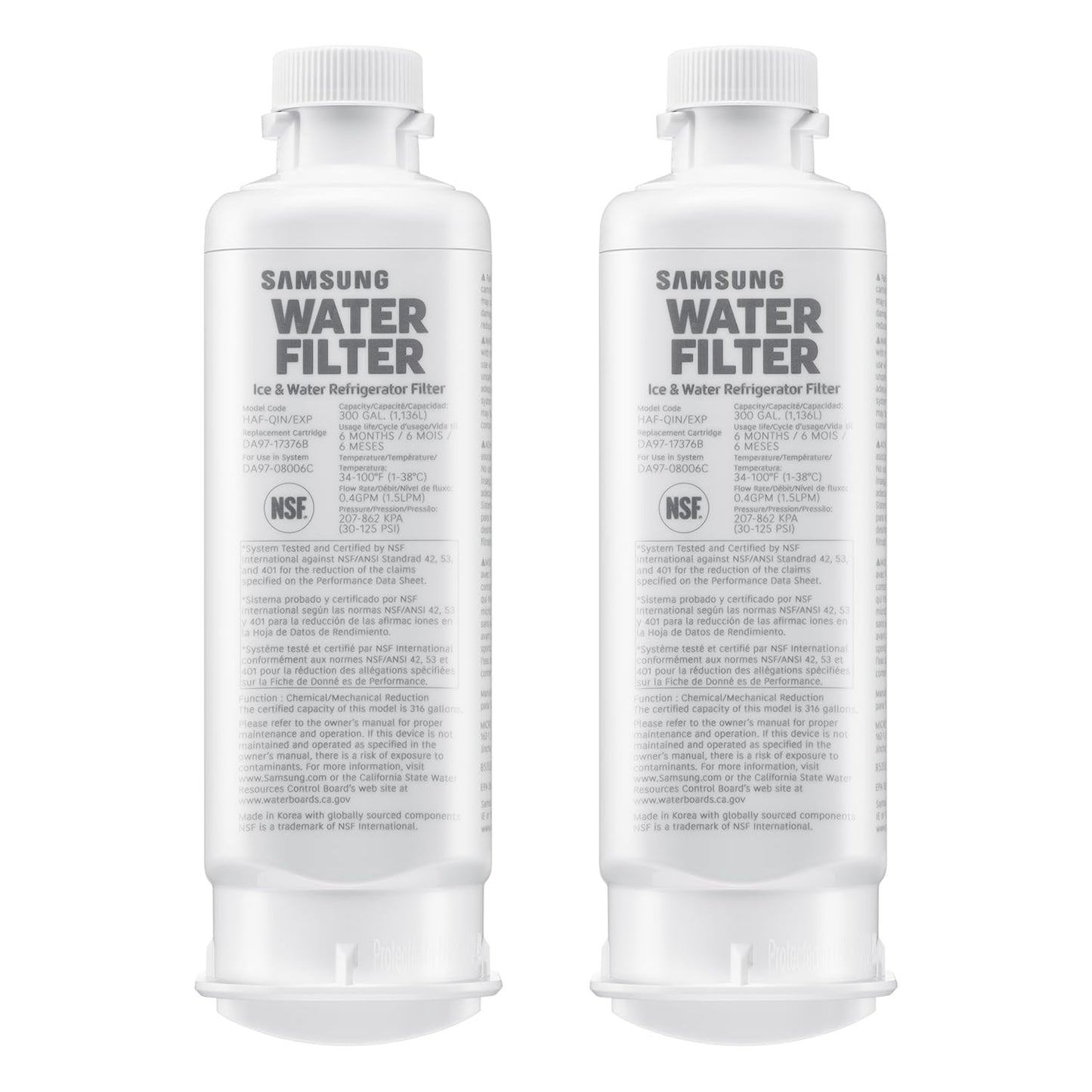 Samsung HAF-QIN-2P/EXP Water Filter 2-Pack