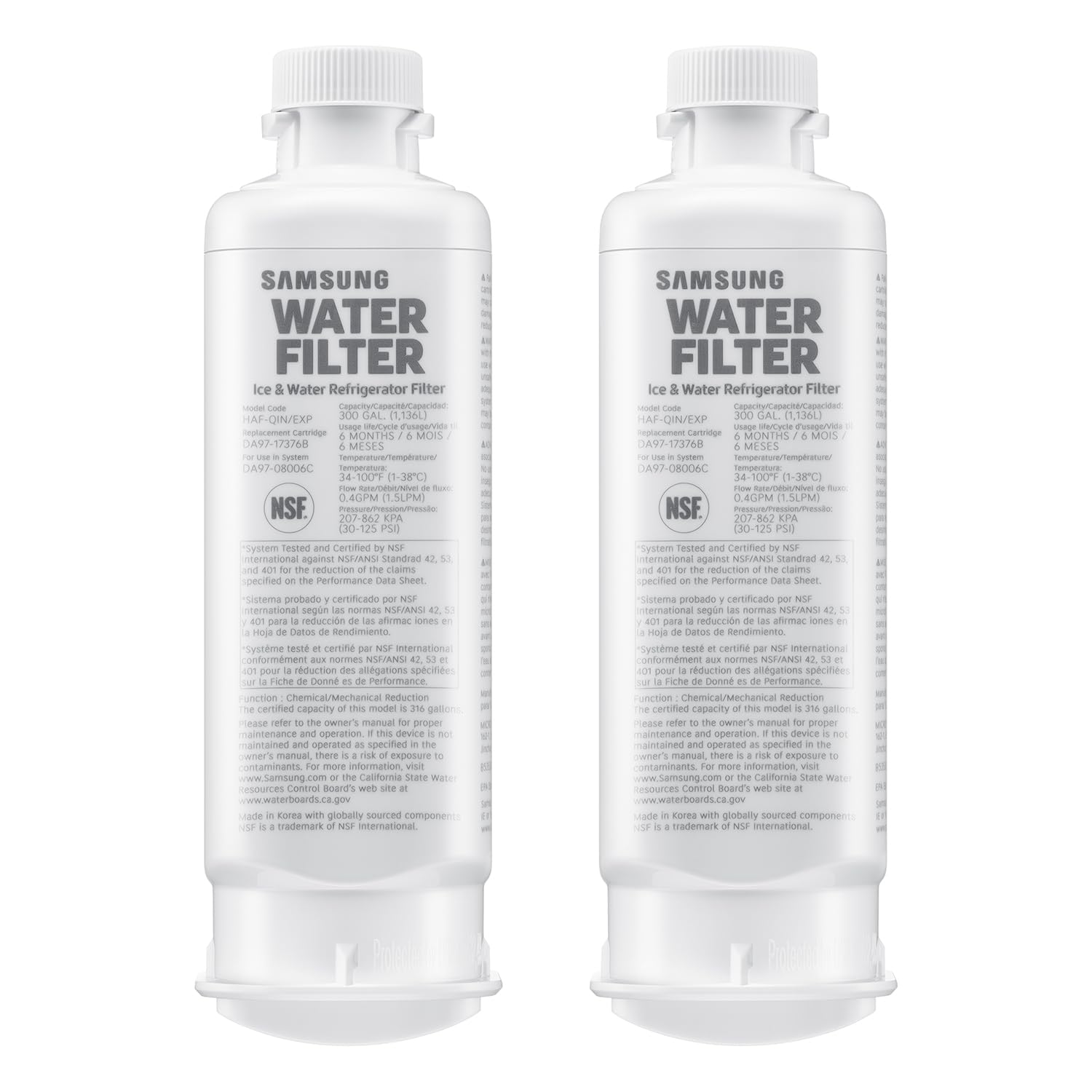 Samsung HAF-QIN-2P/EXP Water Filter 2-Pack