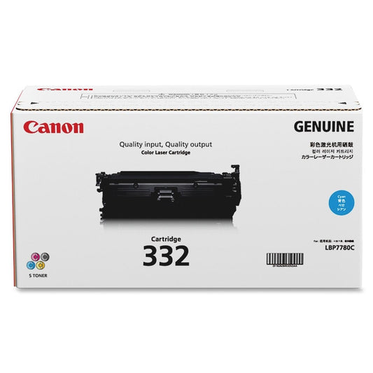6262B012 (332) Toner, 6400 Page-Yield, Cyan
