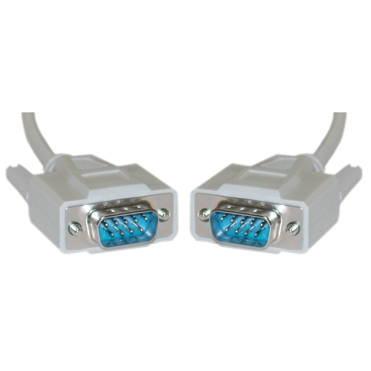 CableWholesale 15ft DB9 Male to Male Serial Cable
