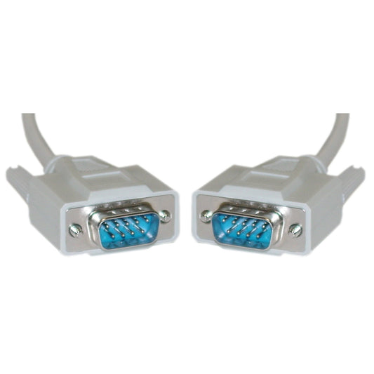 CableWholesale DB9 Serial Cable 10ft Male to Male