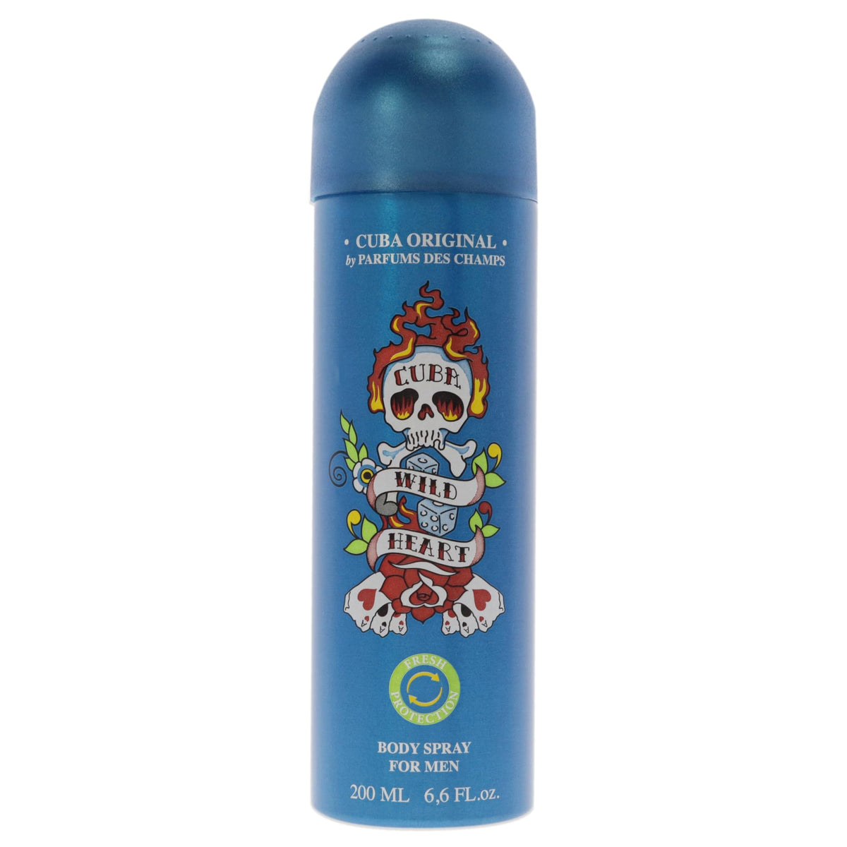 Cuba Original Wild Heart Men Body Spray 6.6 oz