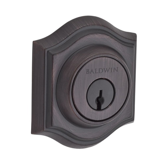 Baldwin SCTAD112 Reserve Single Cylinder Deadbolt, Aged Bronze